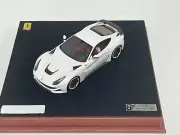 1/43 AB Models Ferrari F12 Novitec Rosa in Gloss white Custom Leather Base