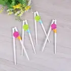 Brand new children kids training helper learning easy use beginner chopstickN XF