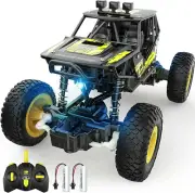 Remote Control Car, Metal 2WD All Terrains Monster Truck, Crawler RC Cars, Toys