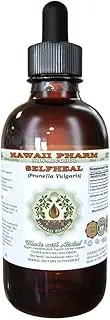 Selfheal Alcohol-Free Liquid Extract, Organic Selfheal (Prunella Vulgaris) Dried Herb Glycerite Natural Herbal Supplement, Hawaii Pharm, USA 2 fl.oz