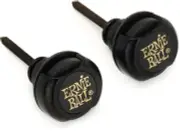 Ernie Ball PO4601 Super Locks Set - Black (5-pack) Bundle
