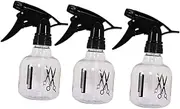 FRCOLOR Hairdressing Spray Bottles Set 3pcs Empty Plastic Bottles Multifunctional Haircut Sprayer Portable Flower Spray Hairdressing Tool