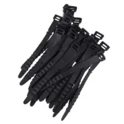 40 PCS Wire Handler Ties Silicone Data Cable Organiser Desktop Organizer