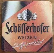 Schofferhofer Weizen German Beer Coaster