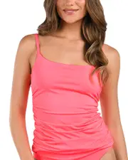 La Blanca Underwire Tankini Top