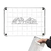 Outdoor Foldable Cutting Board, Portable Space Saving Cutting Board Foldable Chopping Board, Food Grade Chopping Mat Flexible Non-Slip Camping Accessories for Meat