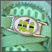 RunDisney Dopey Challenge 48.6 with Hat Shoelace Shoe Charm or Zipper Pull