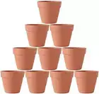 4Inch 10Pcs Terracotta Pots, Terracotta Pots for Plants/Succulent/Cactus with Dr