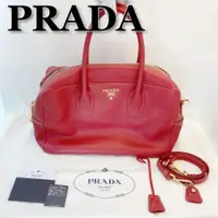 在飛比找蝦皮購物優惠-PRADA 波士頓包 日本直送 二手