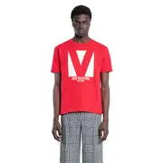 [VALENTINO] VALENTINO MAN RED T-SHIRTS & TANK TOPS Red