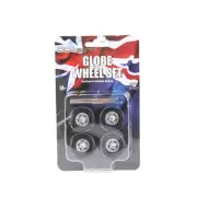 DDA 1:24 Globe Wheels with Tyres & Axles For Holden HQ HJ & Ford XW XY