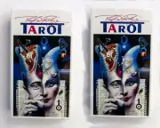 LOT 2 pcs Rohrig 78 Tarot Oracle Cards Deck NIB +short manual in English