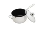 Swiss Diamond XD Non-Stick Clad Saucepan with Lid 20cm
