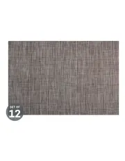 [Maxwell & Williams] Placemat Lurex 45x30cm Set of 12 in Taupe Stripe