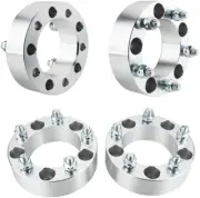 5x5.5 Wheel Spacers 1.5" Inch 1/2x20 For Ford Bronco Dodge RAM 87.1 CB 1/2" 4pc