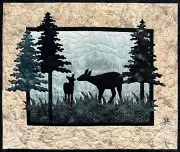 McKenna Ryan Dusk Til Dawn Hoffman Quilt Dawn Laser Kit 25X21”