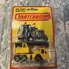 Vintage Matchbox Superfast No. 49 Mobile Crane Yellow 1/64 NIB - Rare!