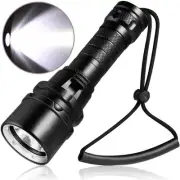 High Quality Diving Flashlight ABS Material Deep Underwater Lamp Waterproof