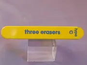 Sheaffer Vintage "C" Erasers plastic container of 3