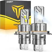 FAHREN Upgraded H4/9003/HB2 Bulb, [Modern & Brightest] 30000LM 800% Ultra-Bright Bulb 1:1 Mini Size No Adapter Required H4 Fog Light bulb, 6500K Cool White, Quick Install 9003/HB2 bulbs, Pack of 2