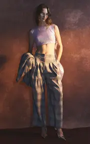 [Maticevski] Substance Sequined Crop Top