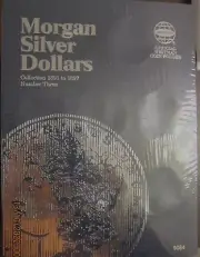 9084 Whitman FOLDER FOR Morgan Dollars 1891-1897