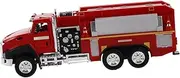 Kisangel Engineering Vehicle Playset Alloy Fire Truck for Boys Aged Construction Truck Model Safe for Imaginative Play Skill Development