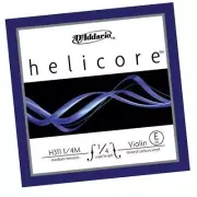 D'Addario Helicore Violin Single E String 1/4 Scale, medium Tension