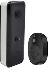 Wireless Doorbell with 720P Camera ABS and Black 720P Video Doorbell Wireless Security Doorbell with 2.4G WiFi