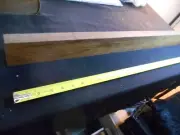 Raw Exotic Wenge Wood Scrap Pieces