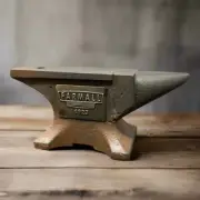 Farmall Cast Iron Anvil With Antique Vintage Finish and Stamped Maker's Mark