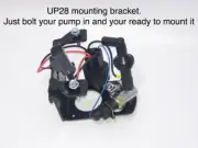 UP28 Rotary Vacuum Pump Bracket Kit w/ Switch, Relay, Check Valve, No Pump