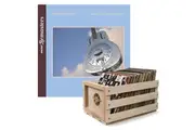 Crosley Record Storage Crate & Dire Straits Brothers In Arms - Double Vinyl Album Bundle