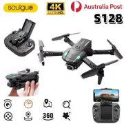 SOUL GUO 4K Drone Obstacle Adoidance WiFi FPV Foldable HD Camera RC Quadcopter