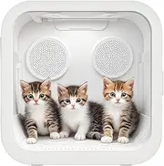 Automatic Pet Hair Dryer Box,360° Quiet Drying Box with Grooming Blower,72L
