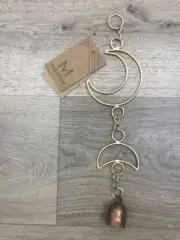 Moon Mini Bell Chime - Hand Made - Fair Trade India
