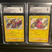 Pokemon TCG Graded Card Lot CGC Mint 9 Lot Of 2 Shiny Toxel Toxitricity