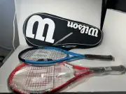 Wilson Tennis Rackets Combo Pro Staff and Ultra Power XL 112 4 3/8 Grips NEW