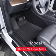 3D Foot Pad Custom Floor Liner Model Y Floor Mats Waterproof Non-Slip Carpet