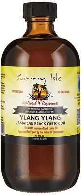 Sunny Isle Ylang Jamaican Black Castor Oil 8 Oz 4 oz