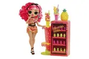 LOL Surprise OMG Sweet Nails Pinky Pops Fruit Shop with 15 Surprises, Including Real Nail Polish, Press On Nails, Sticker Sheets, Glitter, 1 Fashion Doll, and More! Great Gift for Kids Ages 4+