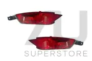 Set Pair LH+RH Rear Outer Bar Fog Light For Ford Fiesta WS WT WZ 08~18 (for: Ford)
