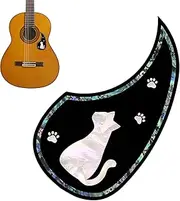 Acoustic Pickguard,Scratch Sticker for Stringed Instrument - High Strength Protective Acoustic Guitar Pickguard Stickers for Instrument Maintenance