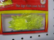Arkie 1 inch paddle tail minnow 15 per pack (chart sparkle)
