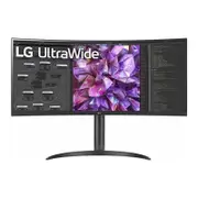 LG 34WQ75C-B 34" Ultrawide QHD IPS Curved Height Adjustable Monitor