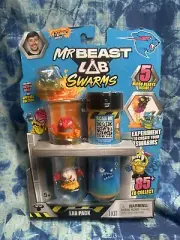 ATOMIC SERIES Mr. Beast Lab Swarms 5 MiCRO BEASTS Lab Pack Figures