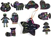 MUSISALY 1 Set DIY Scratch Drawing Accessories Set Scratch Papers Special Pens for Develop Imagination Creativity Safe for Kindergarten Primary School Use