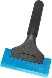 Long Handle Bluemax Squeegee Building Film Car Tinting Glass Clean Water Wiper Ice Scraper Carbon Fiber Wrap Tool