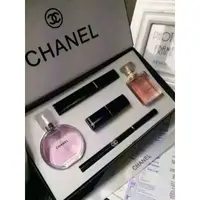 在飛比找蝦皮購物優惠-【世界名錶】Chanel 經典香水15ml×２+完美彩妝組５