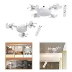 Ceiling Fan with Light E27 Socket and Remote Control Decor LED Dimmable Light